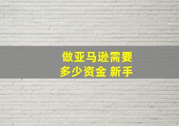 做亚马逊需要多少资金 新手